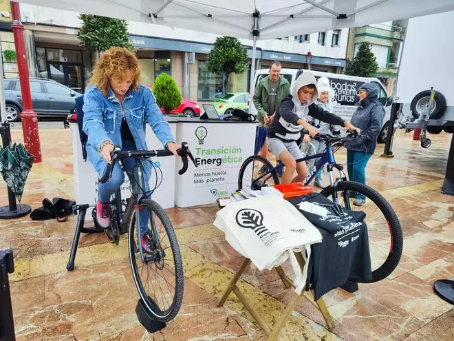 Villaviciosa convierte sus pedaladas en solidaridad con Raitana