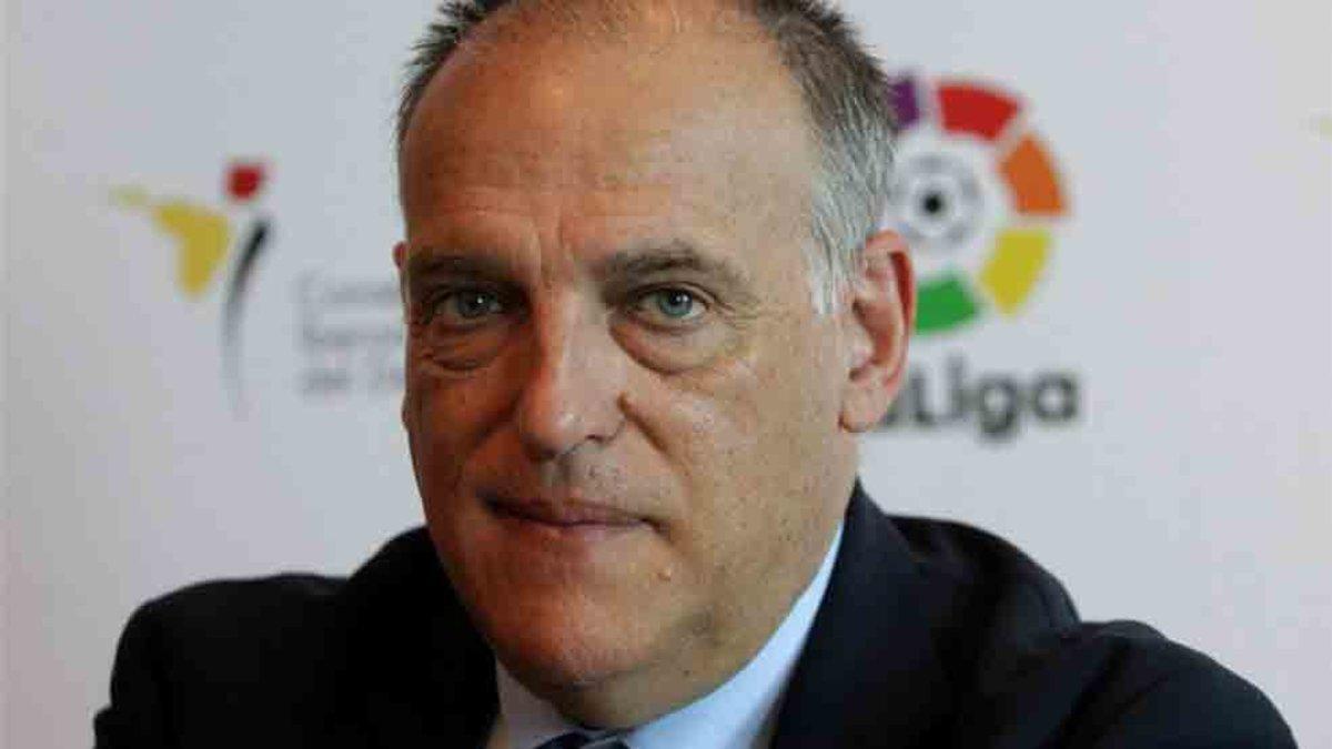 Javier Tebas, presidente de LaLiga