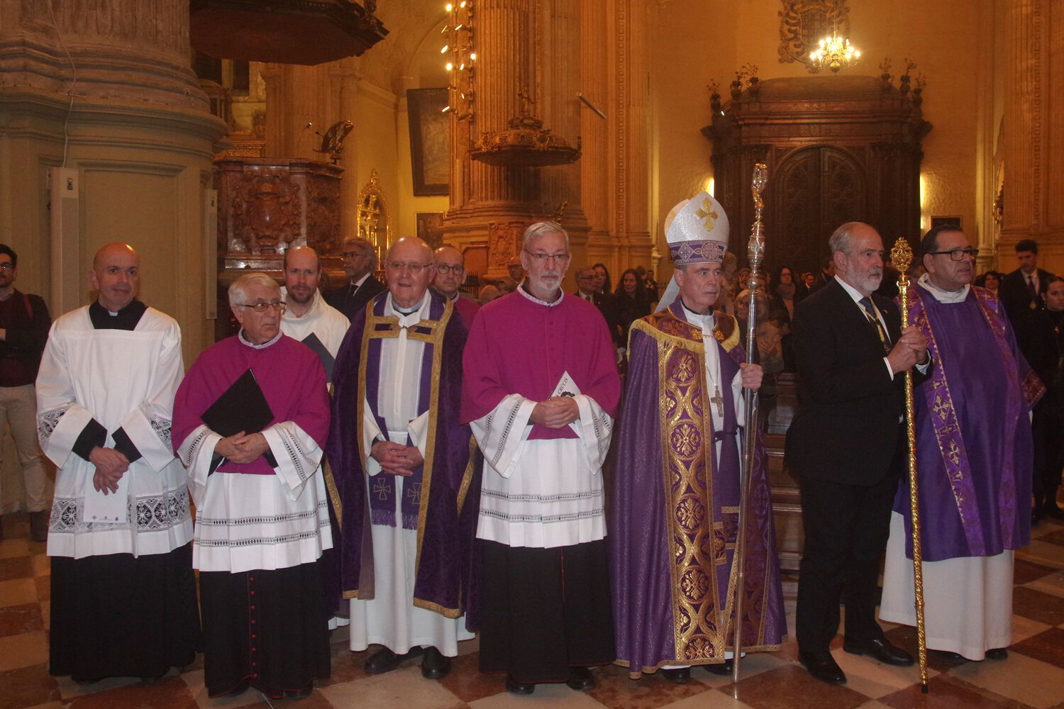 Vía Crucis de la Agrupación de Cofradías de 2025 con el Señor de la Cena