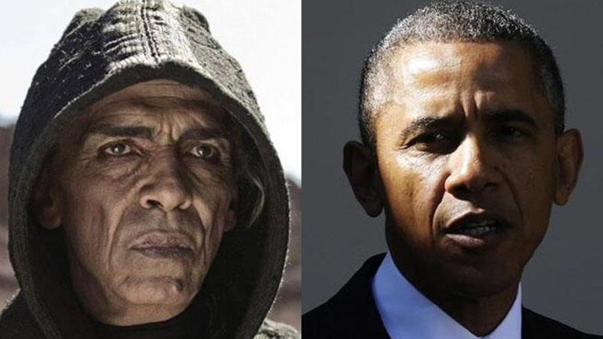 El actor que hace de Satán y Barack Obama.