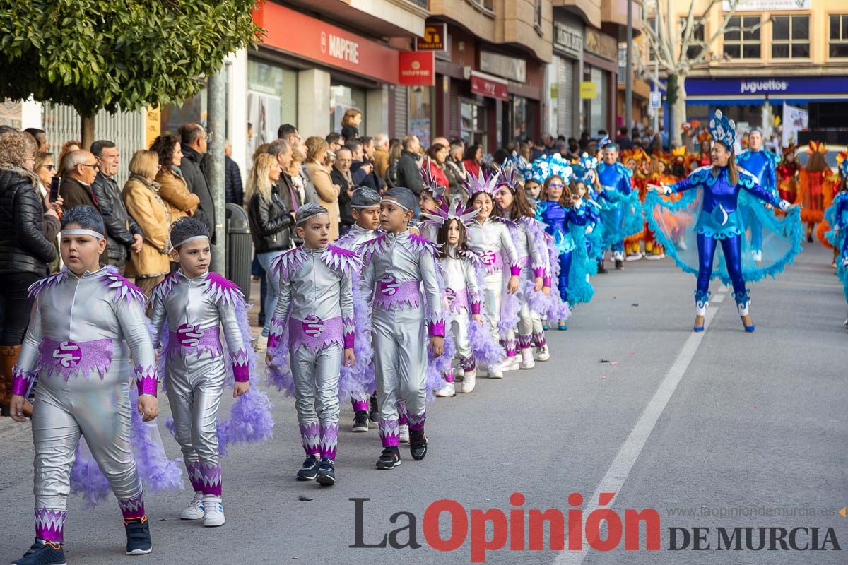 Los niños toman las calles de Cehegín en su desfile de Carnaval