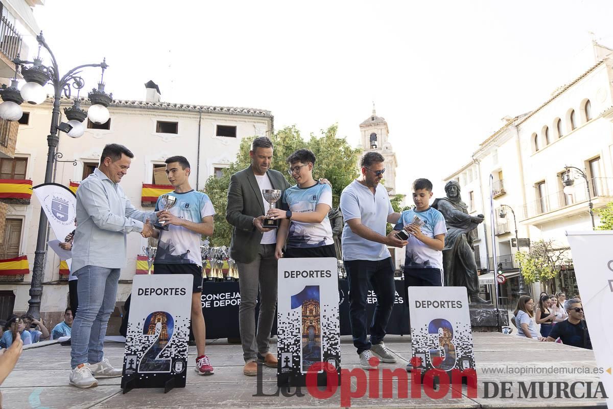 Clausura de las Escuelas Municipales Deportivas de Caravaca