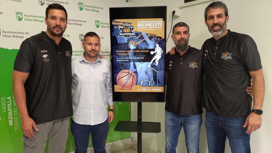 Vélez-Málaga acoge el II Campus de tecnificación de baloncesto