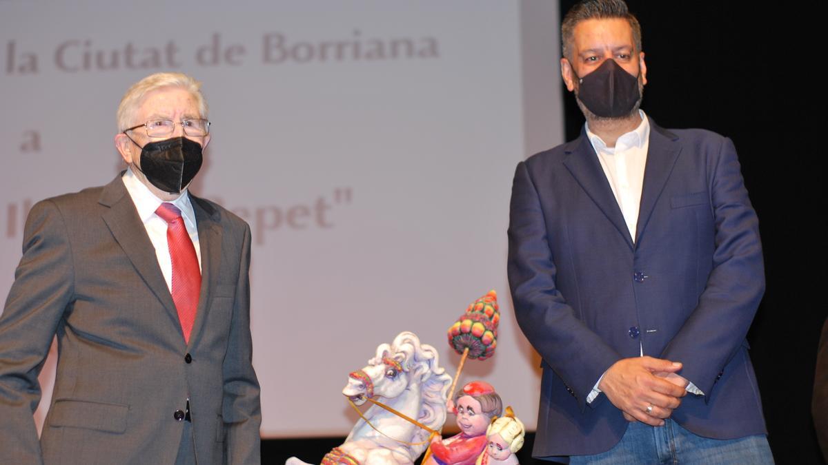 José Pascual Ibáñez, ‘Pepet’, recibe formalmente el título de Hijo Predilecto de Burriana