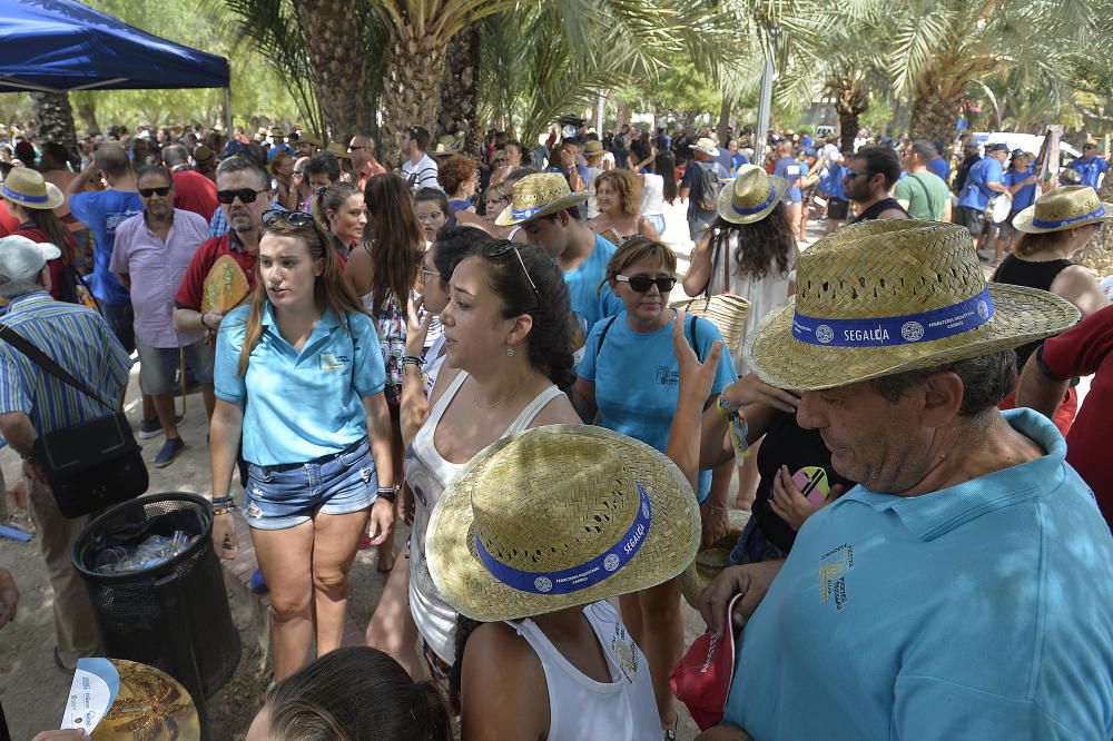 La mascletà está fuera del tradicional concurso con una carga y superficie más reducidas que en Traspalacio