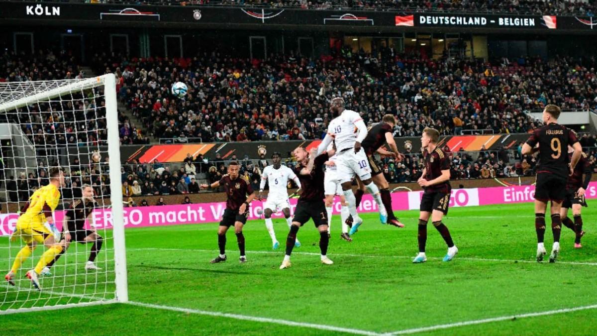 Ter Stegen, en el partido ante Bélgica