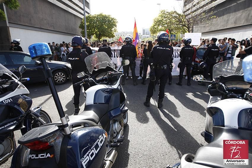 FOTOGALERÍA / Jornada de huelga estudiantil en Córdoba contra la LOMCE