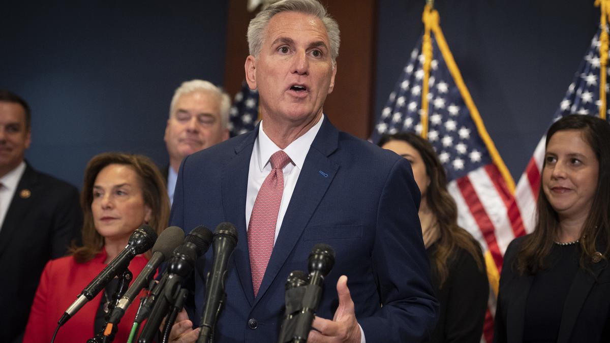 Archivo - El líder de los republicanos en la Cámara de Representantes de EEUU, Kevin McCarthy.