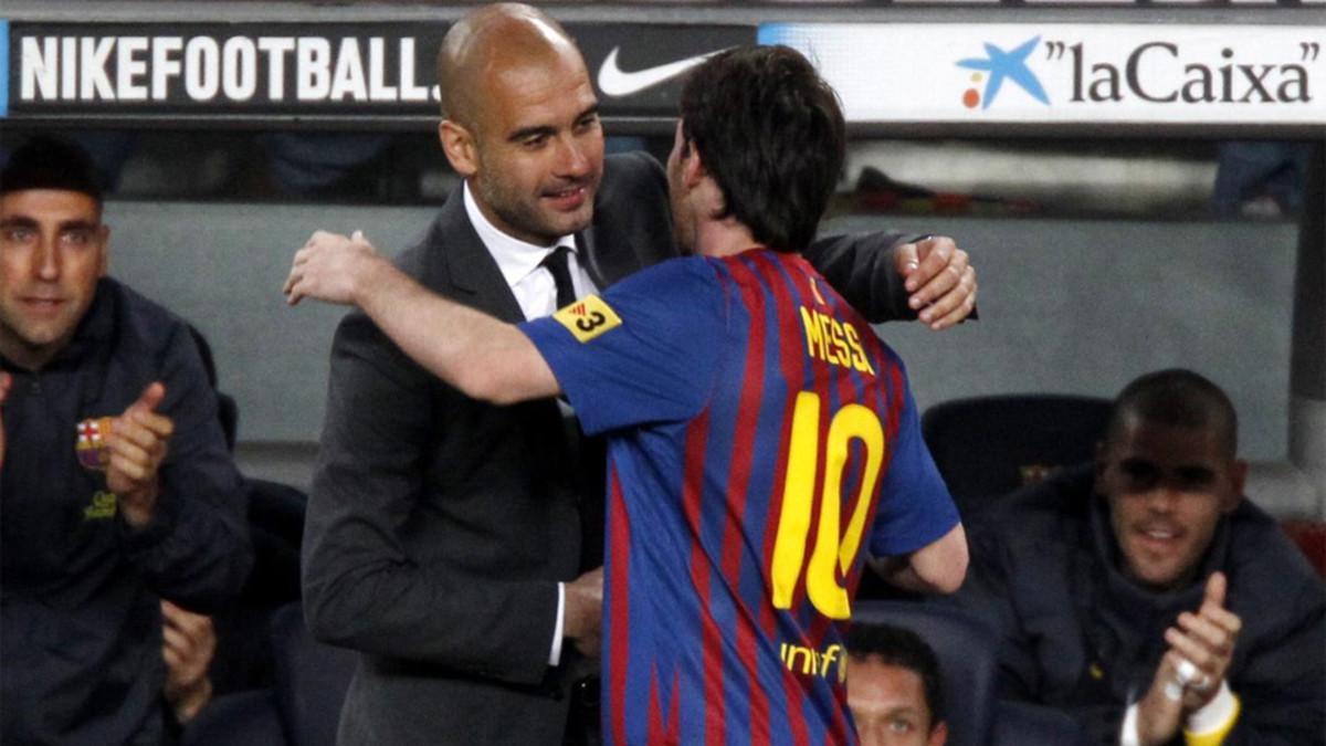 Pep Guardiola quiere volver a entrenar a Messi