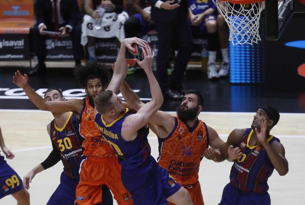 Partido de Euroleague Valencia Basket - FC Barcelona