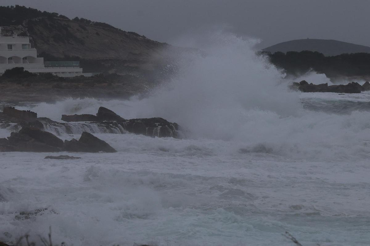 El temporal en Sant Antoni
