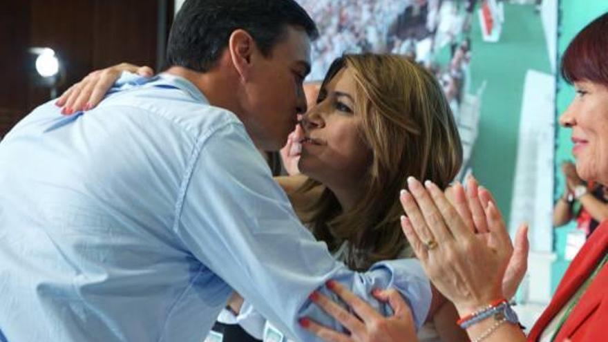 Susana Díaz insta Sánchez a no fer-la triar entre la lleialtat al partit o a Andalusia