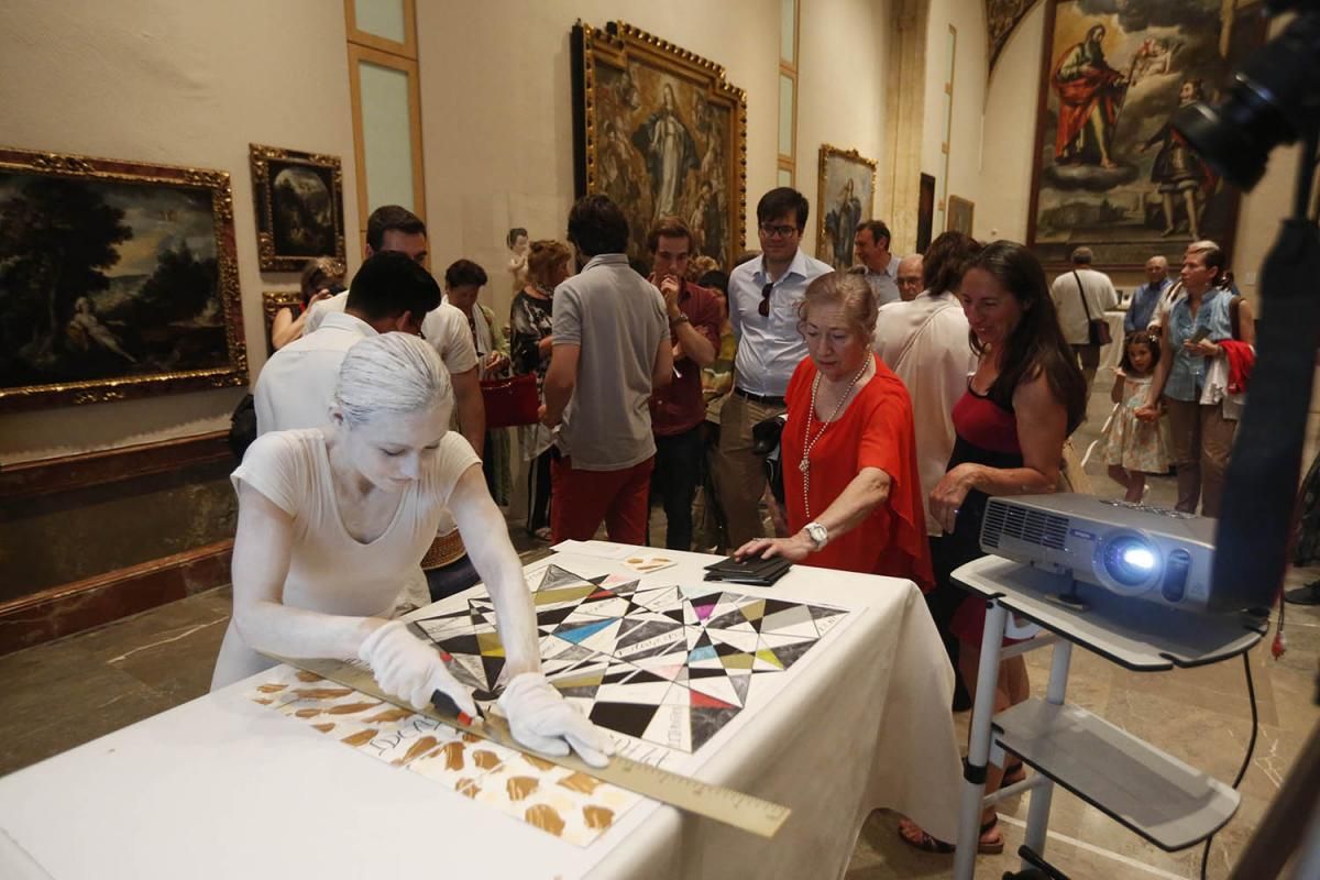 Día de los museos en el Bellas Artes con Elena Grish.