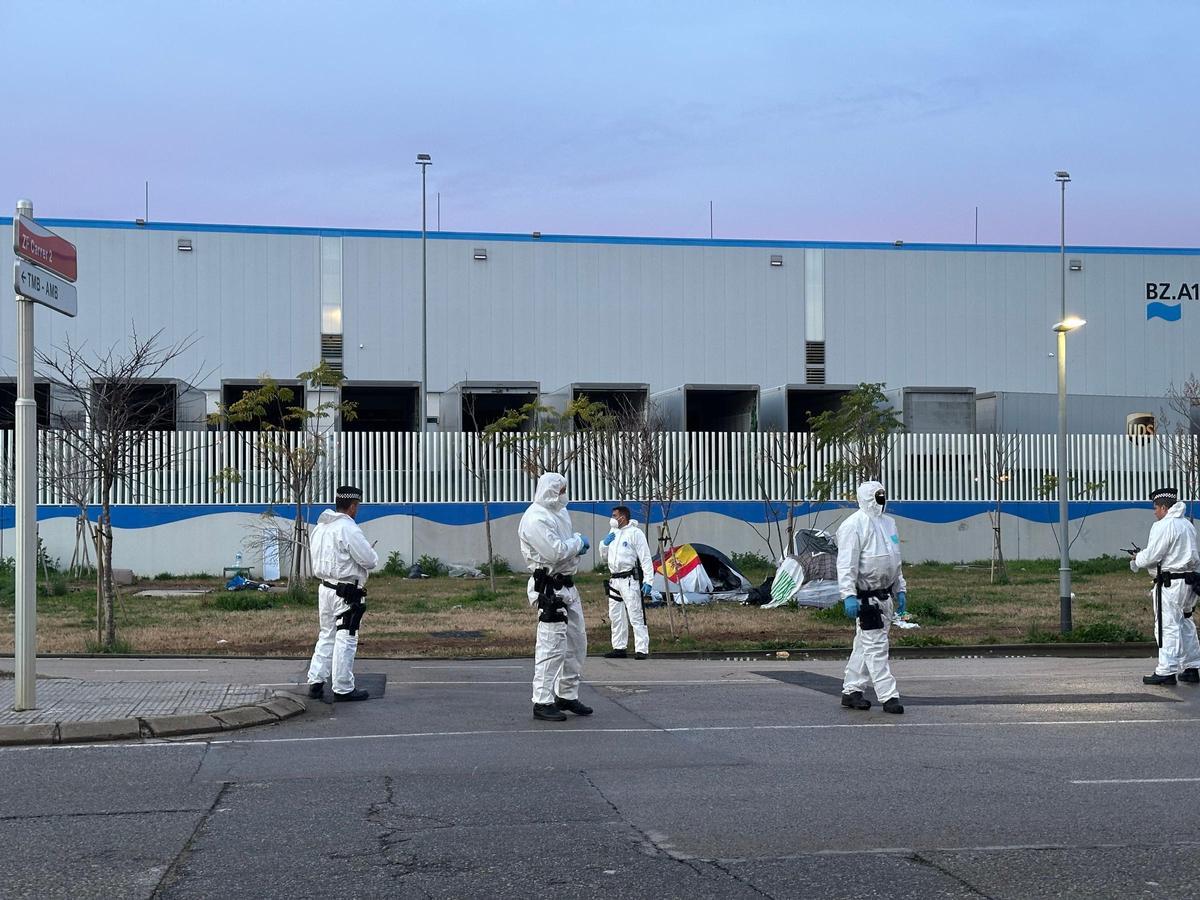 Dispositiu a la Zona Franca