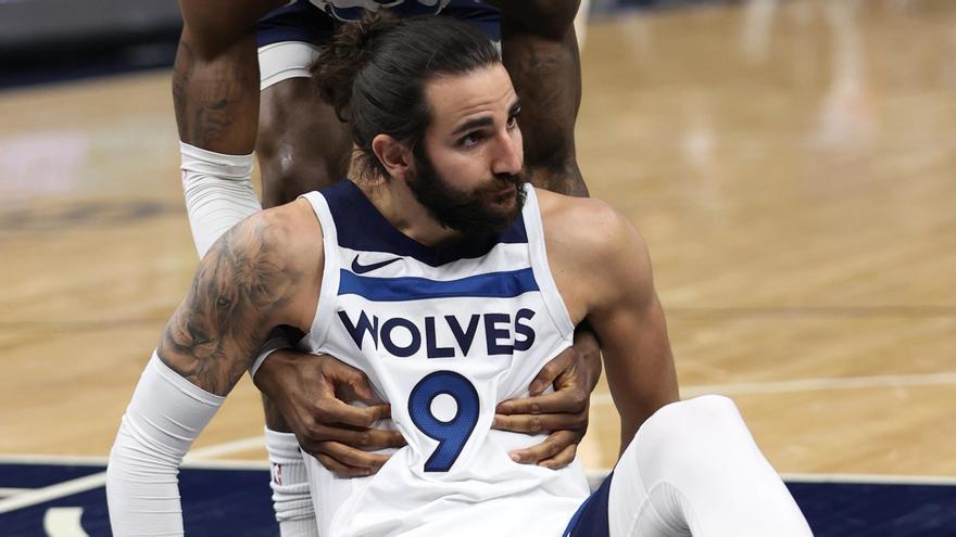 Ricky Rubio y Juancho Hernangómez rozan el &#039;doble-doble&#039; pese a la derrota de Minnesota