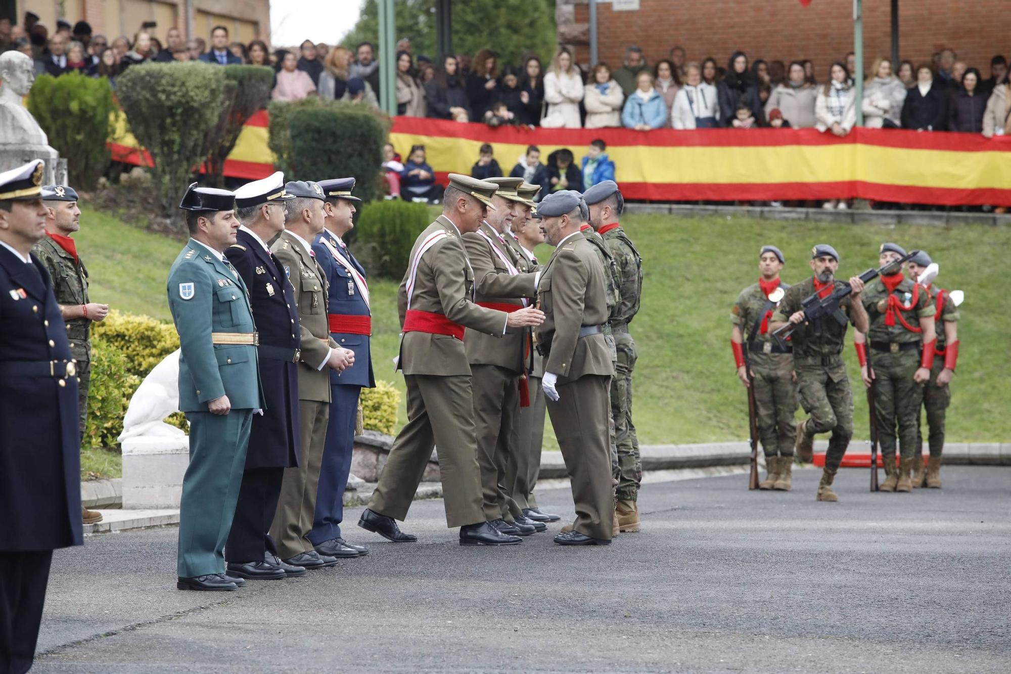 EN IMÁGENES: Desfile militar del regimiento "Príncipe" y fiesta de La Inmaculada en Cabo Noval