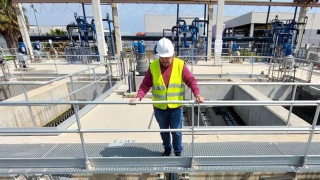 Instal·lació per al tractament de l’aigua.

 | JOAN CORTADELLAS