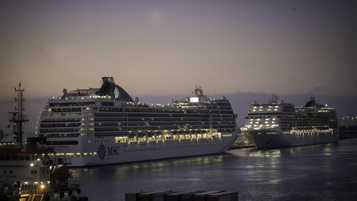 154 andaluces recorrerán el mundo en dos barcos de MSC Cruceros