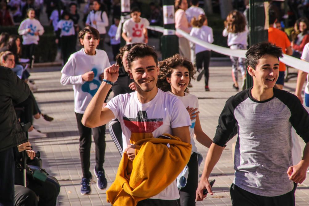 Carrera solidaria de Cotes Baixes en Alcoy