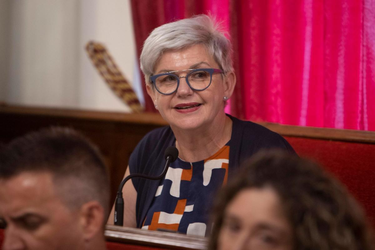 La portaveu del grup municipal de Compromís a Sueca, Pilar Moncho.