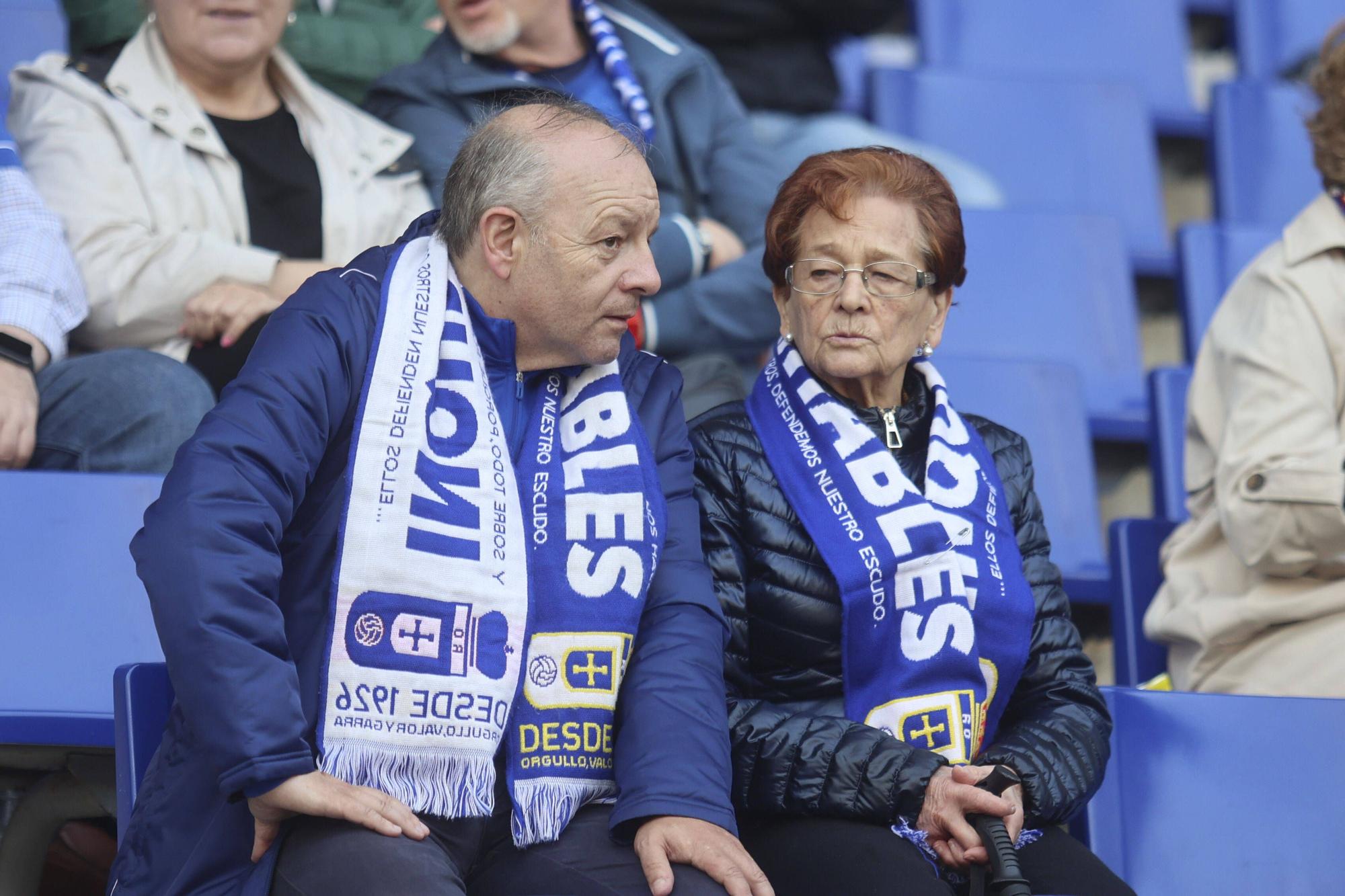 En imágenes: Así fue el partido entre el Real Oviedo y el Zaragoza en el Tartiere