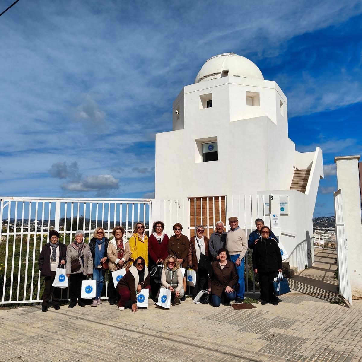 Visita al observatorio.