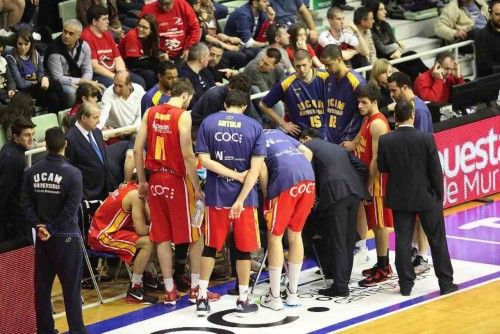 Partido de baloncesto UCAM-Bilbao