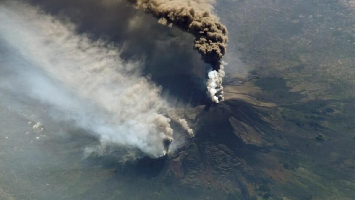 Erupció del volcà Etna