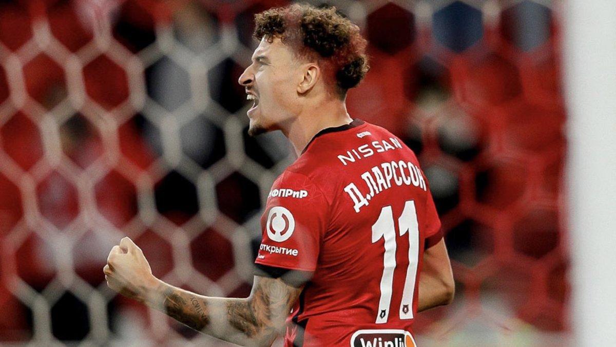 Jordan Larsson es una de las estrellas del Spartak