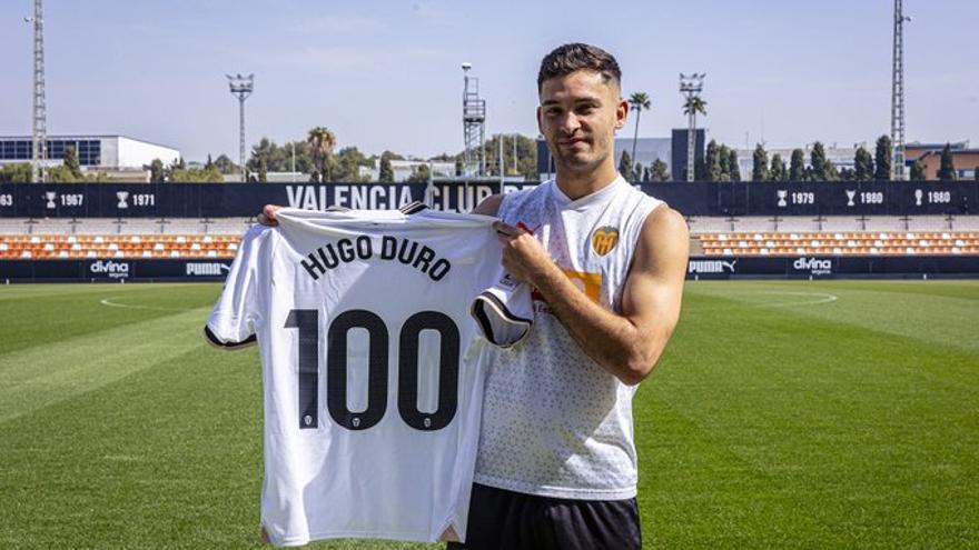 Hugo Duro: 100 partidos con el Valencia CF