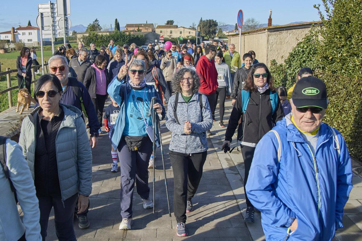 Imatges de la Run4Cancer a Riudellots de la Selva