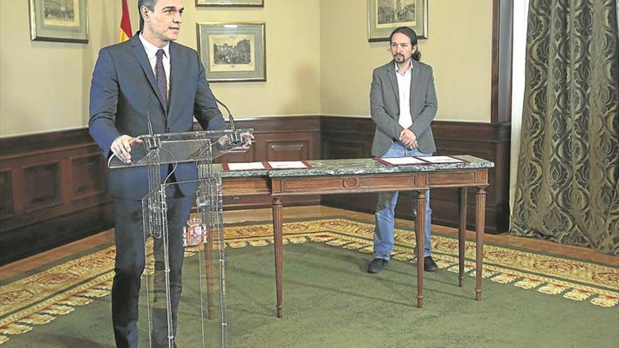 Sánchez e Iglesias avanzan en los detalles del pacto de gobierno