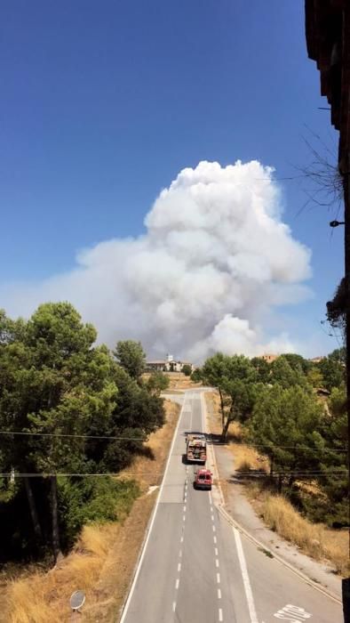 Incendi a Artés