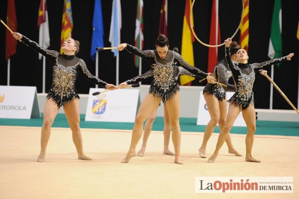 Campeonato de Gimnasia Rítmica: entrega de trofeos del sábado por la noche