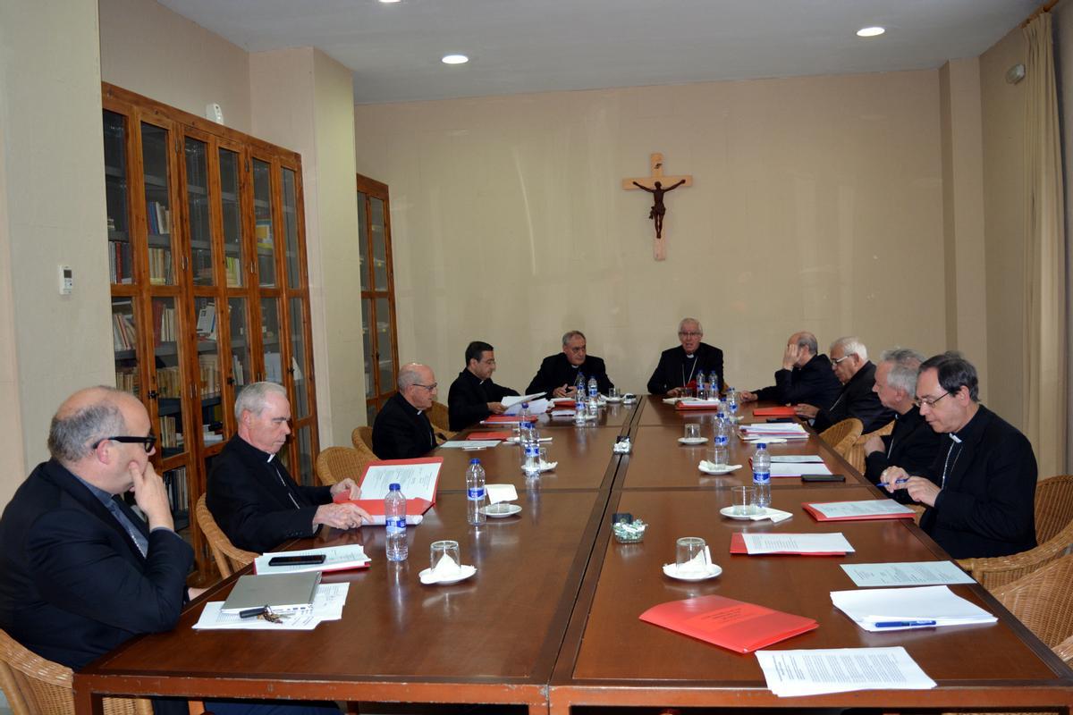 Reunión en Córdoba de los Obispos del Sur de España, este lunes.