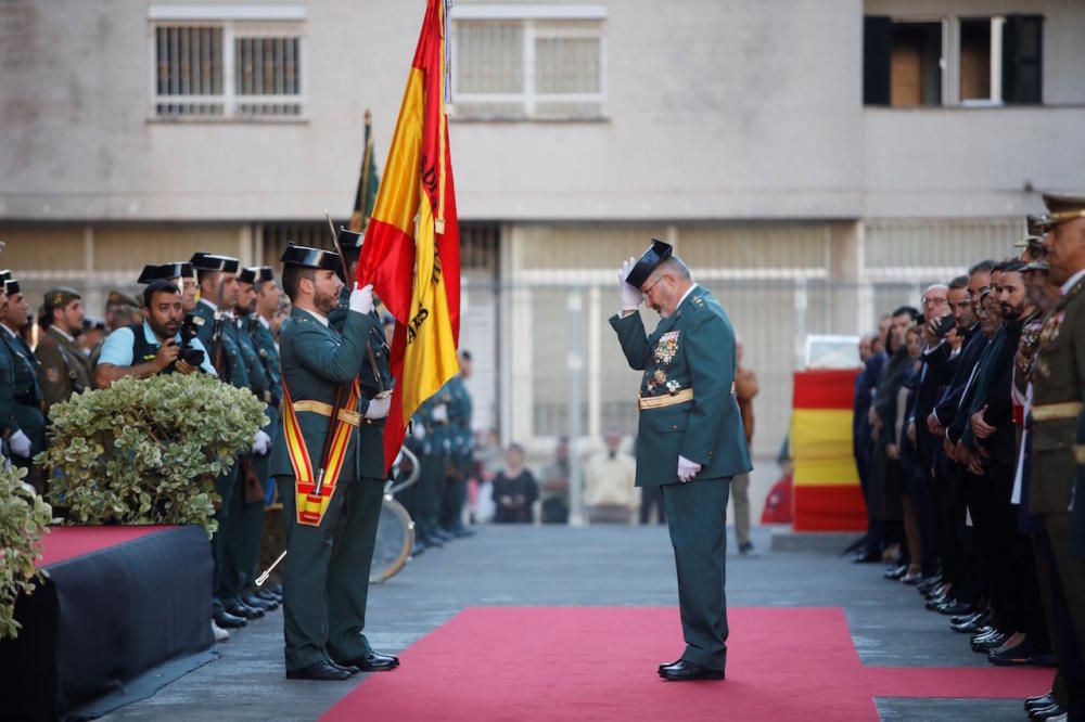 Celebración de la fiesta de la Guardia Civil en Palma
