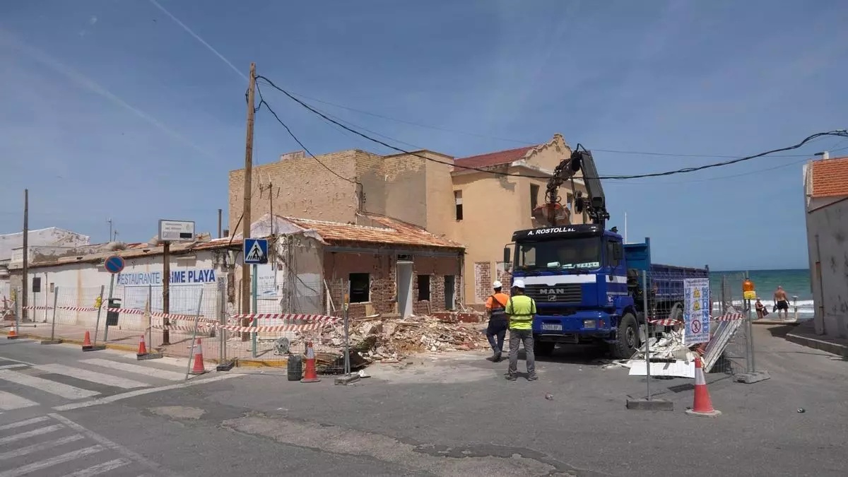El recurso del Gobierno para confirmar el derribo de las casas de Babilonia tardará un año en resolverse