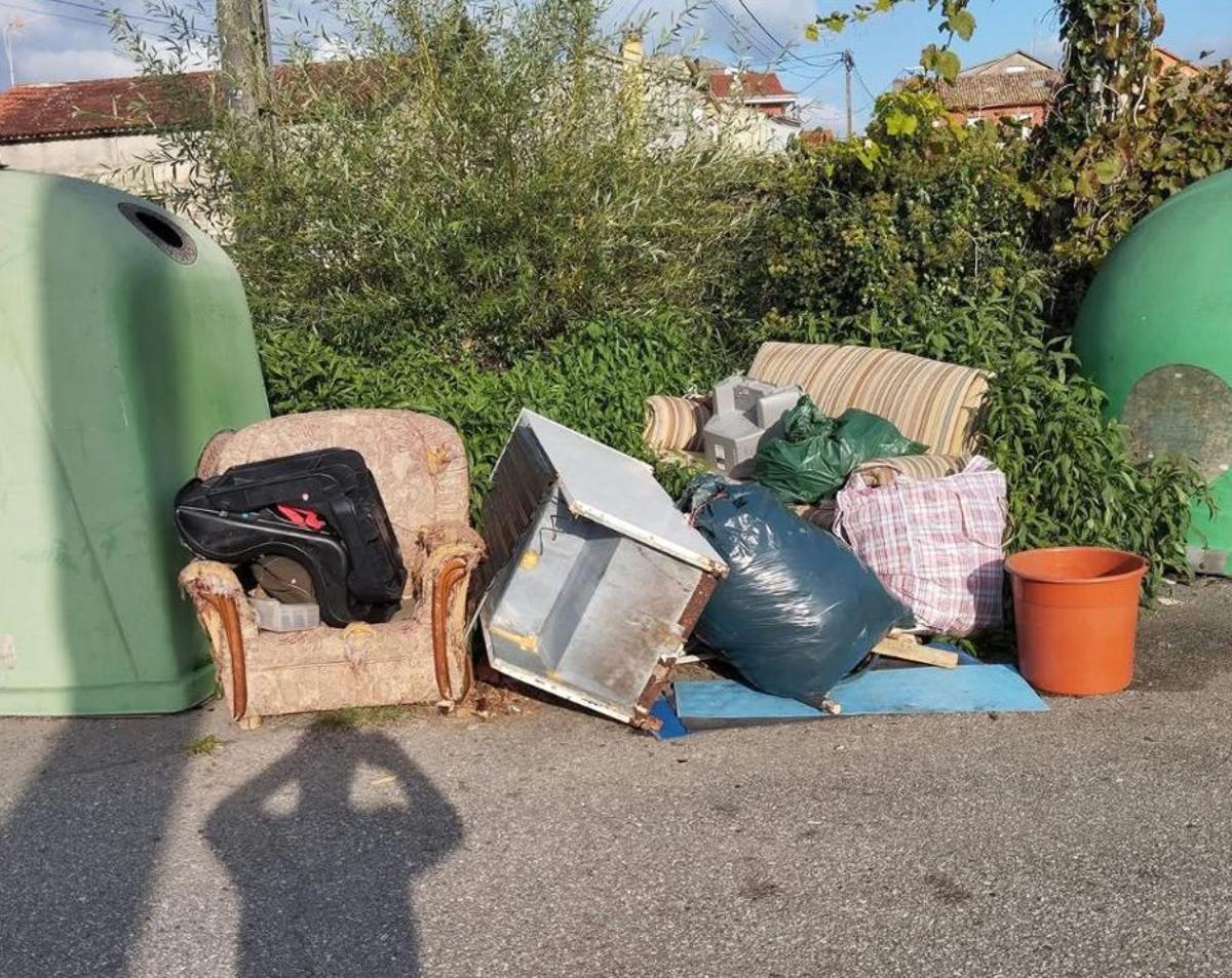 Foto aportada por el Concello sobre otro caso.