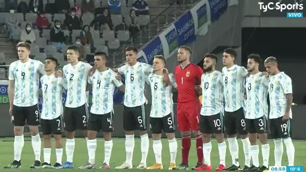 El homenaje de la Selección Argentina a Maradona
