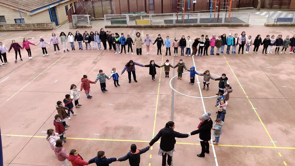 El Día de la Paz en el CEIP Buenos Aires.
