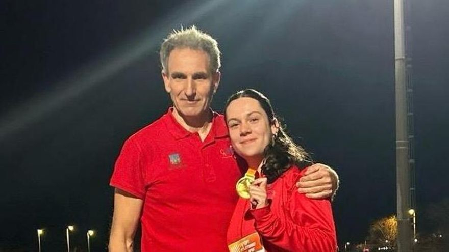 Paula Carreira, otro oro de la ‘factoría Antonio Fuentes’