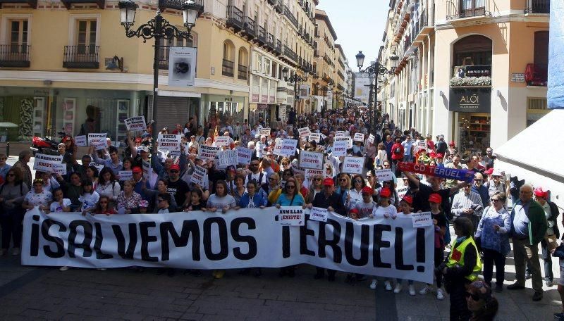 Manifestación: 'Salvemos Teruel'