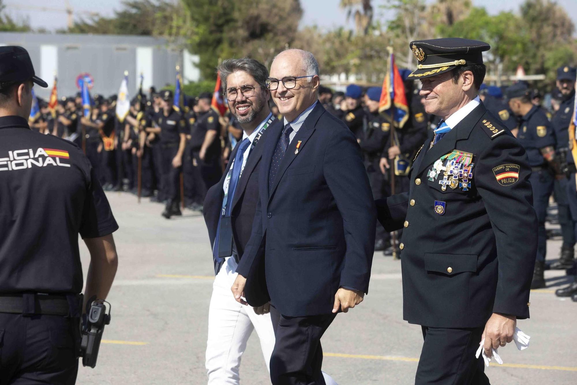 Actos de la festividad de la Policía Nacional