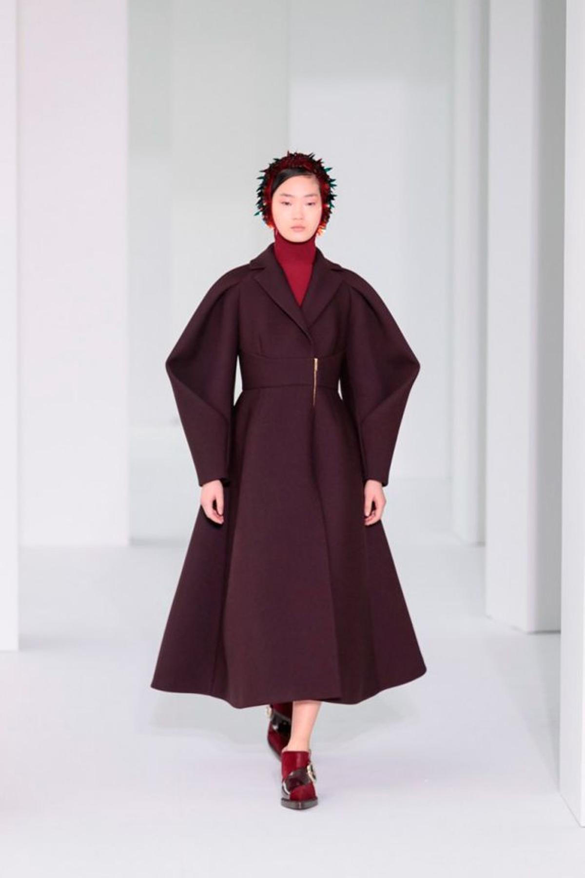 Abrigo de Delpozo de la colección otoño/invierno 2017