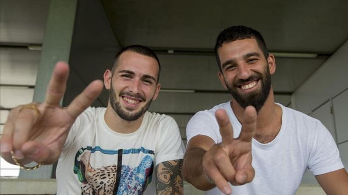 Arda y Aleix, titulares