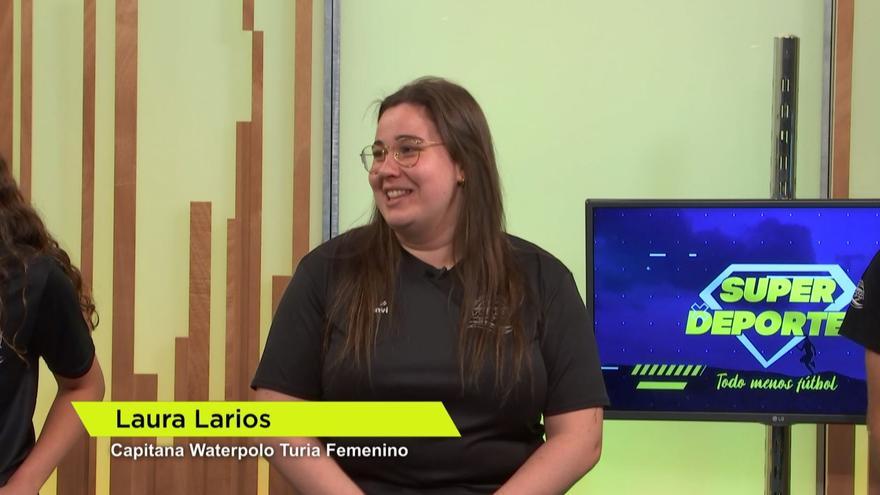 El Waterpolo Turia Femenino celebra el ascenso a Primera en Levante TV