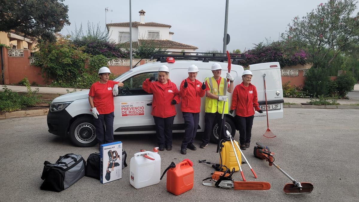 Un grupo de parados forma la nueva Unida de Prevención de Riesgos en l&#039;Alcúdia de Crespins