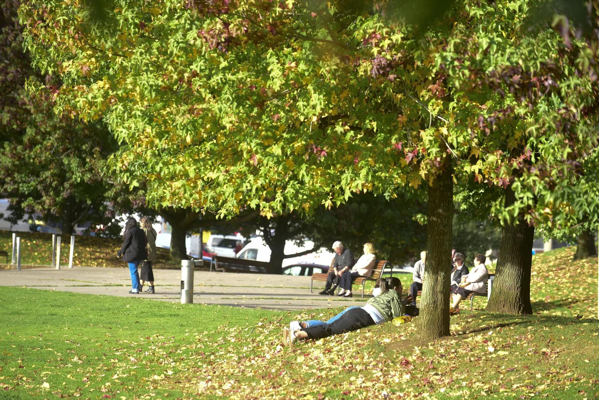 El parque de Vioño: la estampa perfecta del otoño en A Coruña