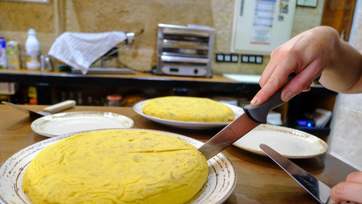 La tortilla de patatas en un clásico de la gastronomía española