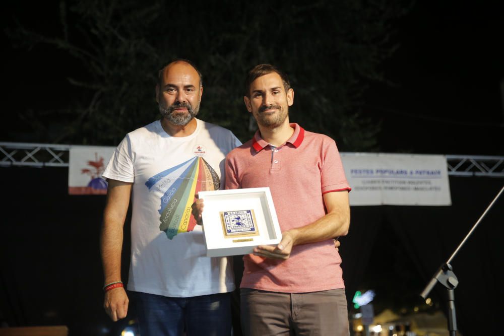 Entrega de premios de las fiestas de Patraix